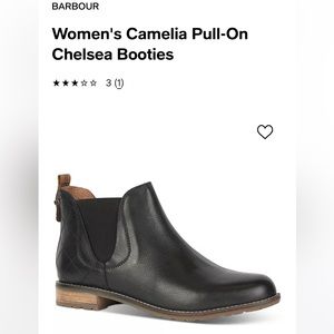 NIB! BARBOUR CHELSEA CAMELIA BOOT ladies size 8 US